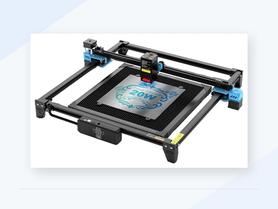 TwoTrees TTS-20 Pro laser engraver and cutter